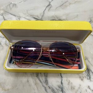 NWOT Trina Turk Rose Gold Sunglassess